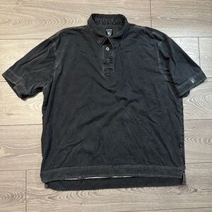 Kuhl Embroidered Faded Navy Cotton Polo